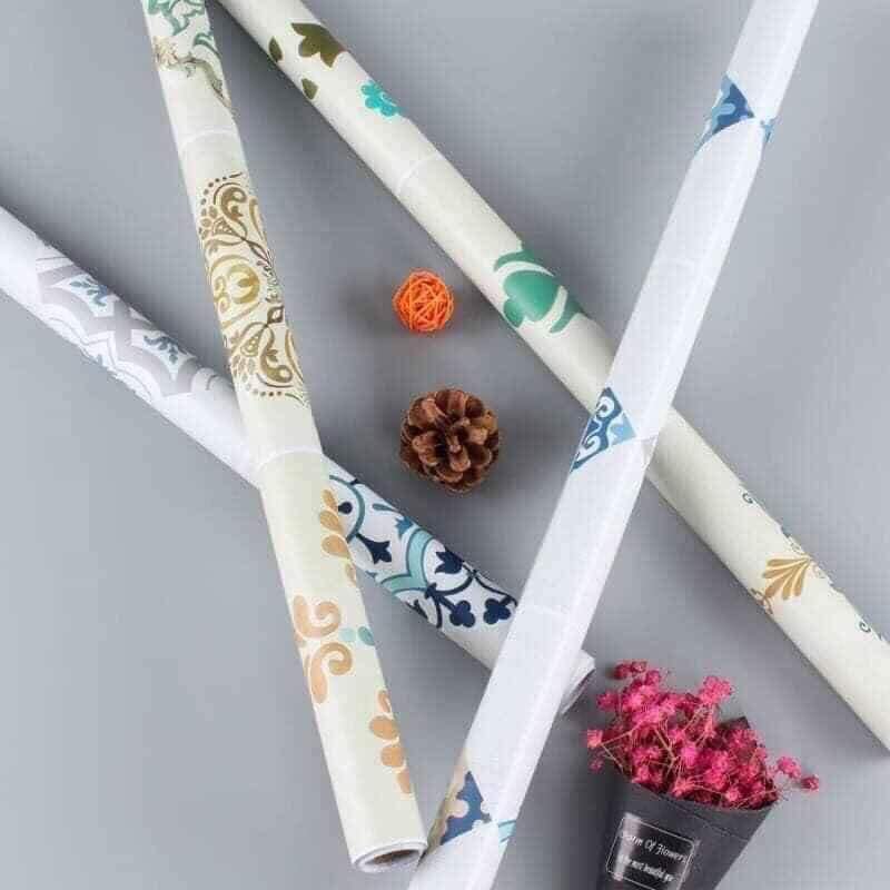 Giấy dán bếp hoa văn- Mix ngẫu nhiên- 8934