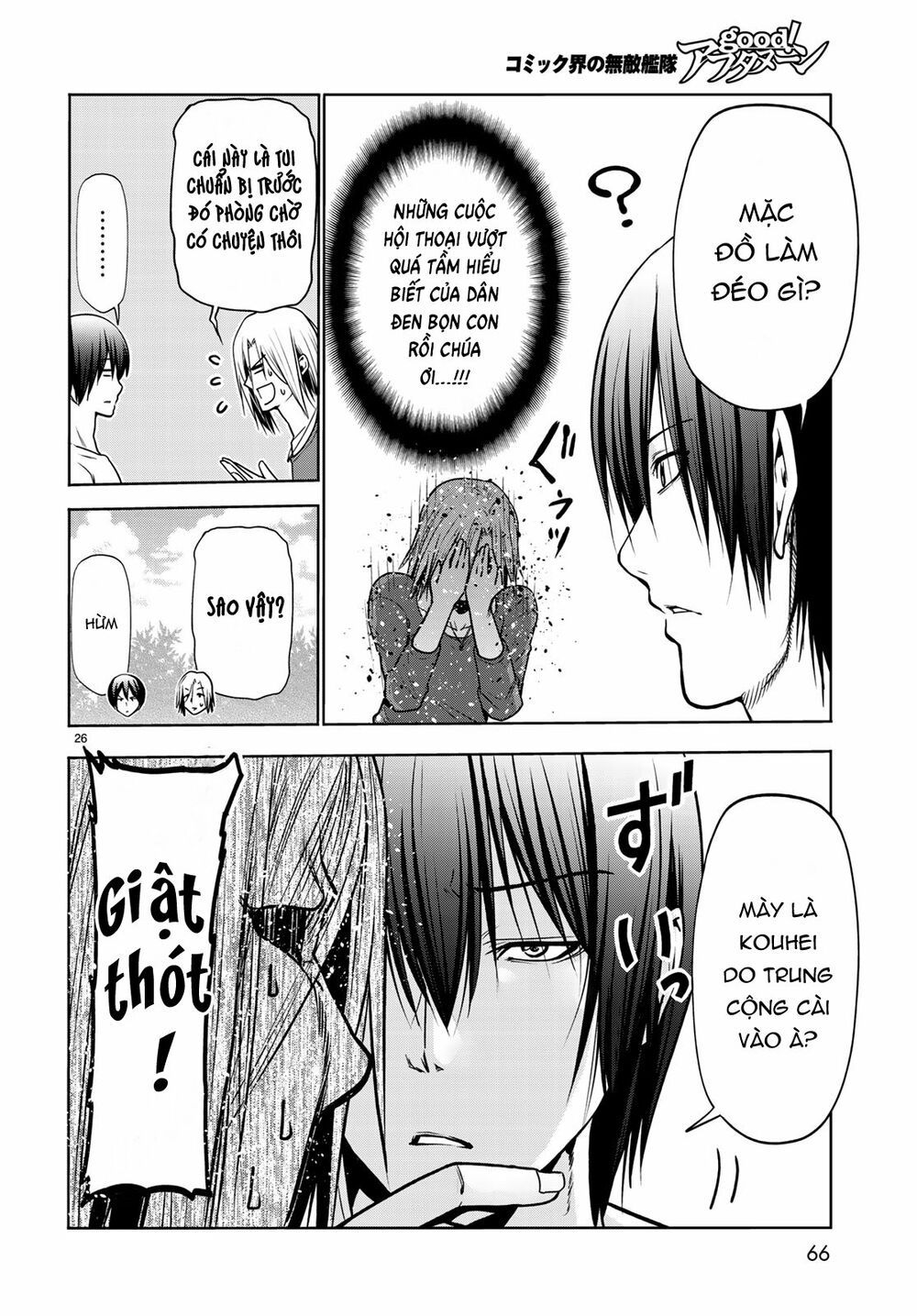 cô gái thích lặn - grand blue chapter 60 26
