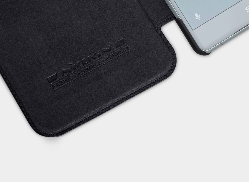 Bao da chính hãng Nillkin QIN dành cho Sony Xperia XZ2 Premium