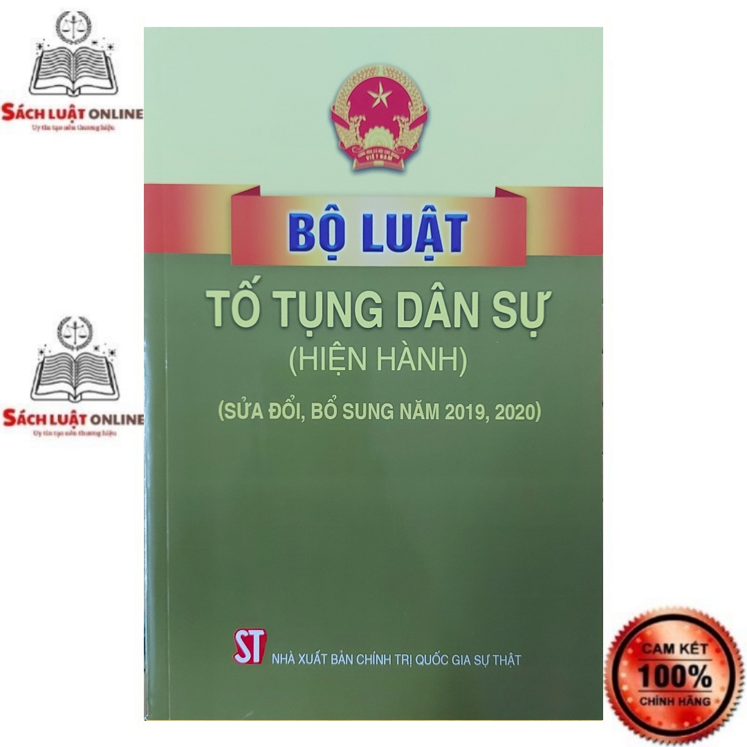 Hình ảnh Sách - Combo 2 cuốn Bộ luật dân sự (hiện hành) + Bộ luật tố tụng dân sự (hiện hành) (sửa đổi, bổ sung năm 2019, 2020)