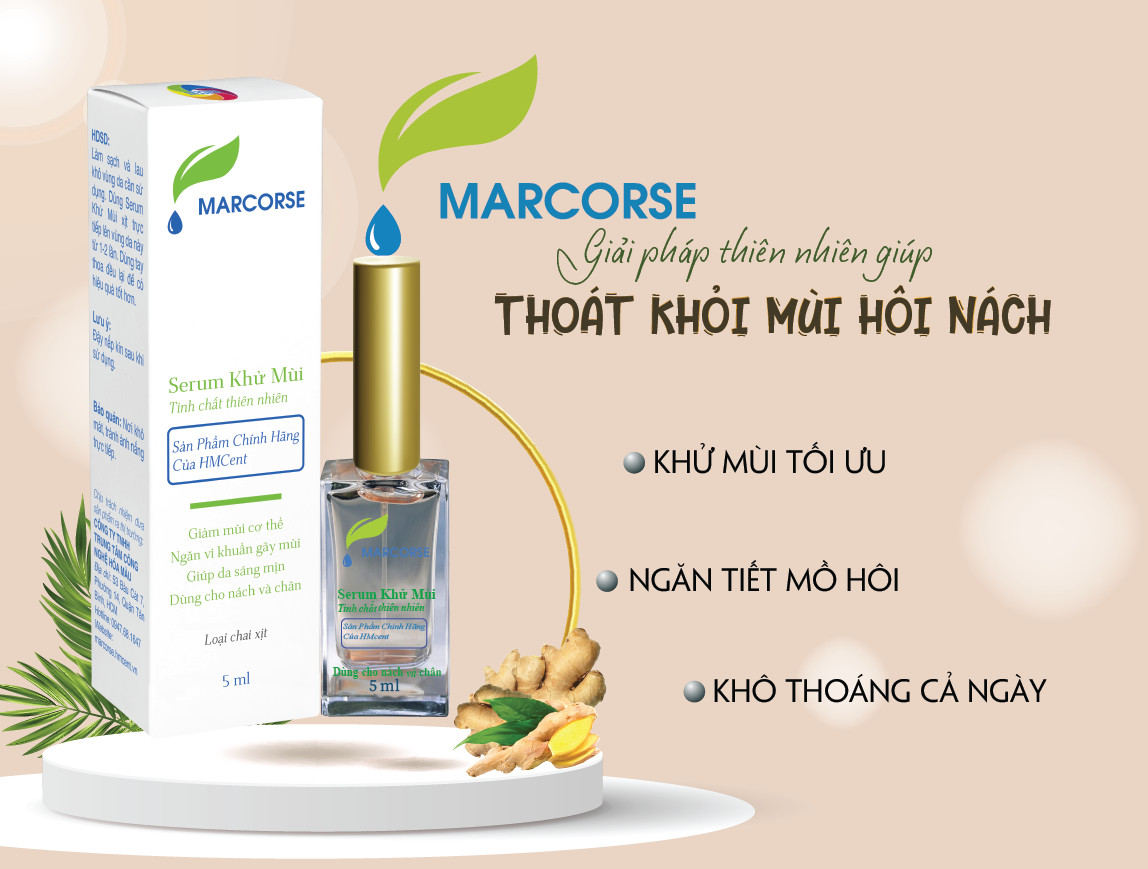 Serum khử mùi hôi nách Marcorse