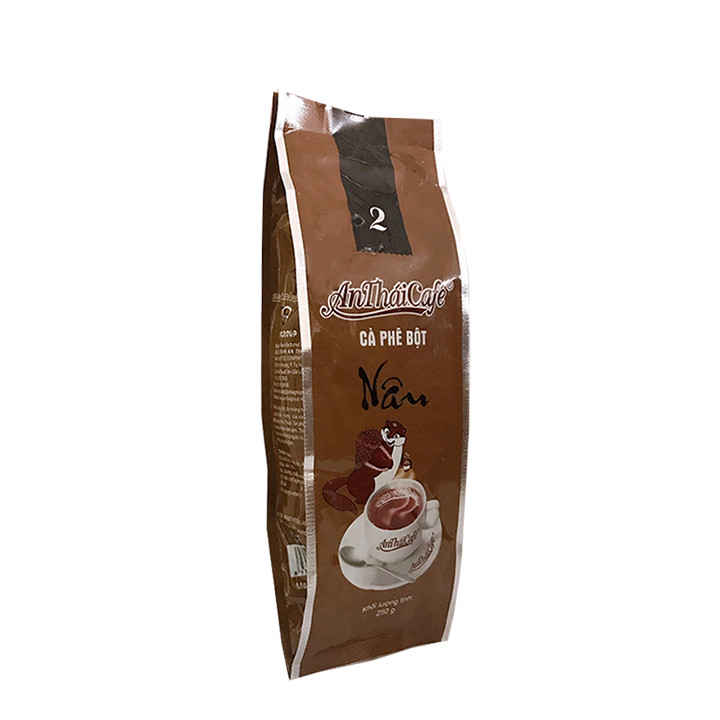 Cà phê phin - AnTháiCafé - Robusta & Arabica - Túi nâu 250g tiện lợi