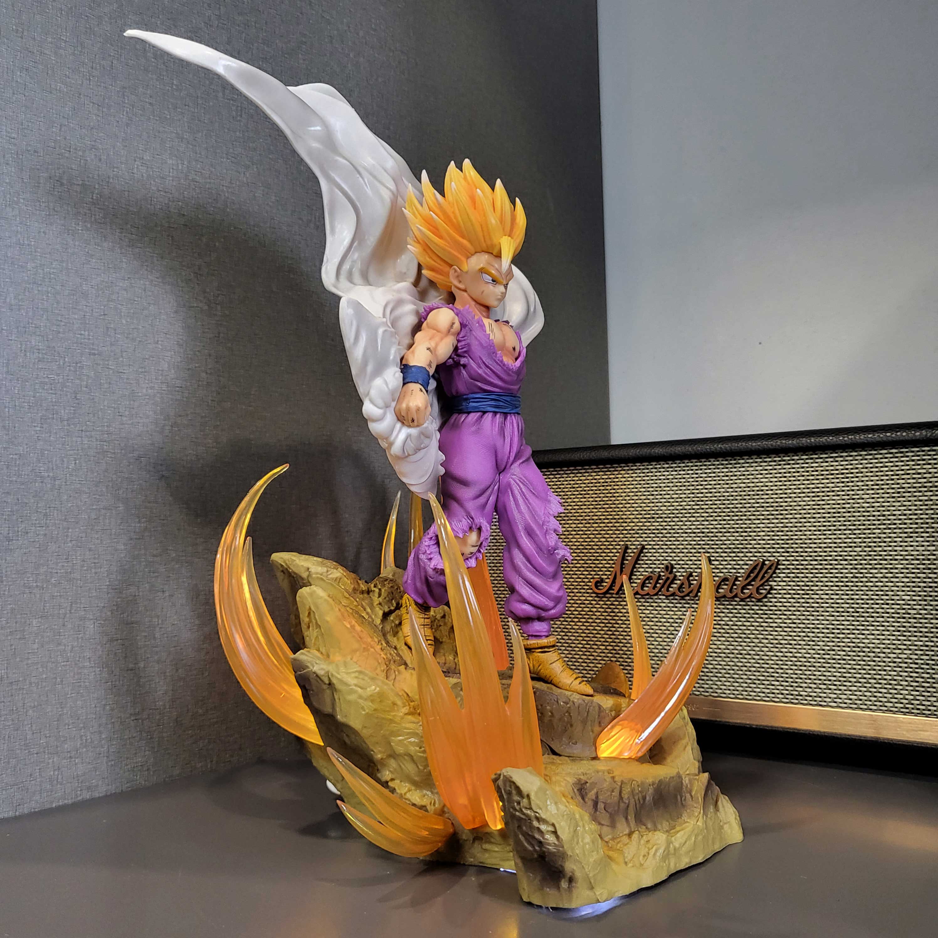 Mô hình Gohan và Goku 37 cm 2 đầu có LED usb - Dragon Ball