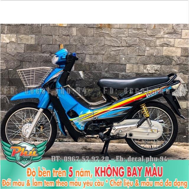 Tem rời Wave Nhỏ Xanh đen rời -1