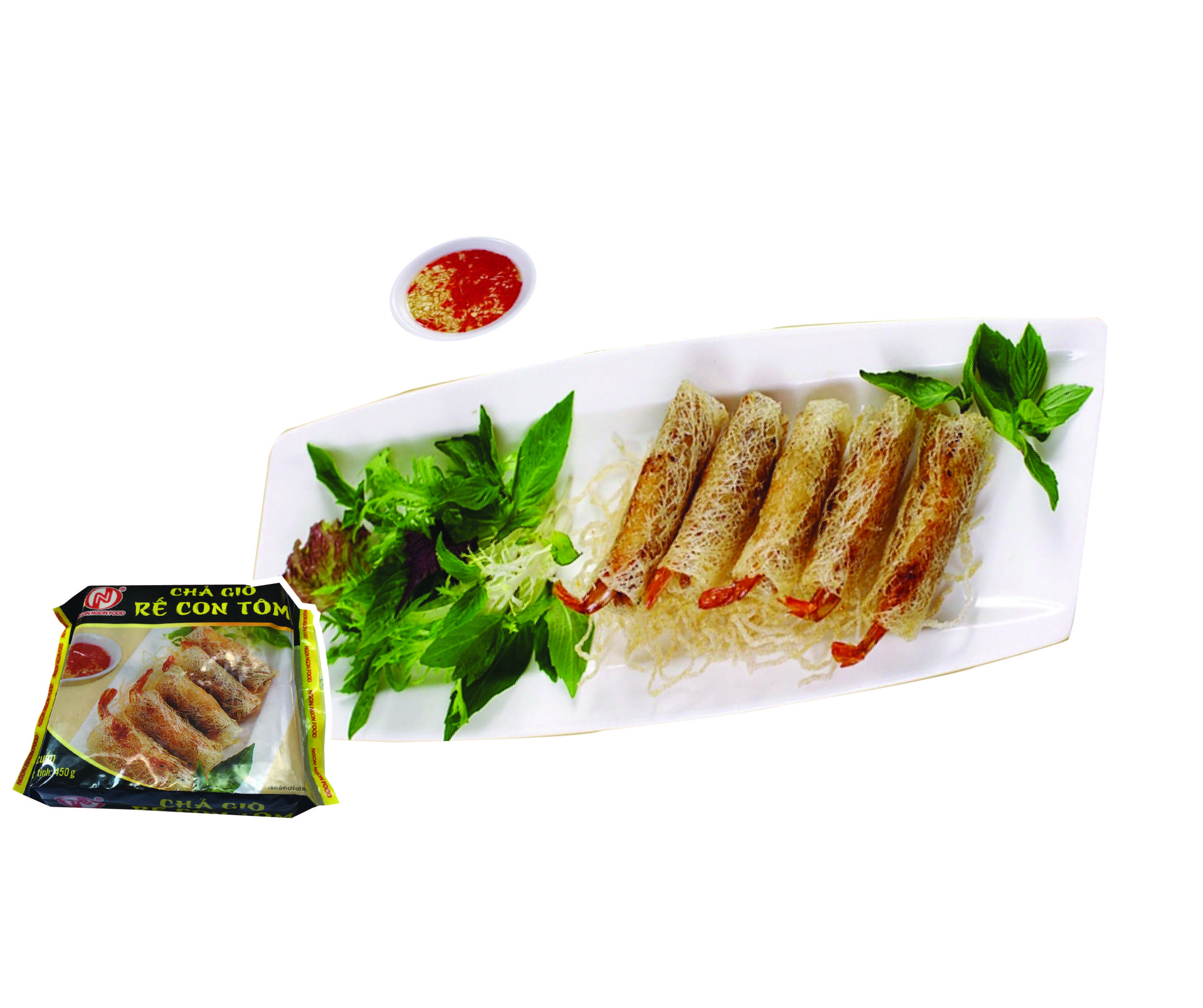 Chả giò rế con tôm