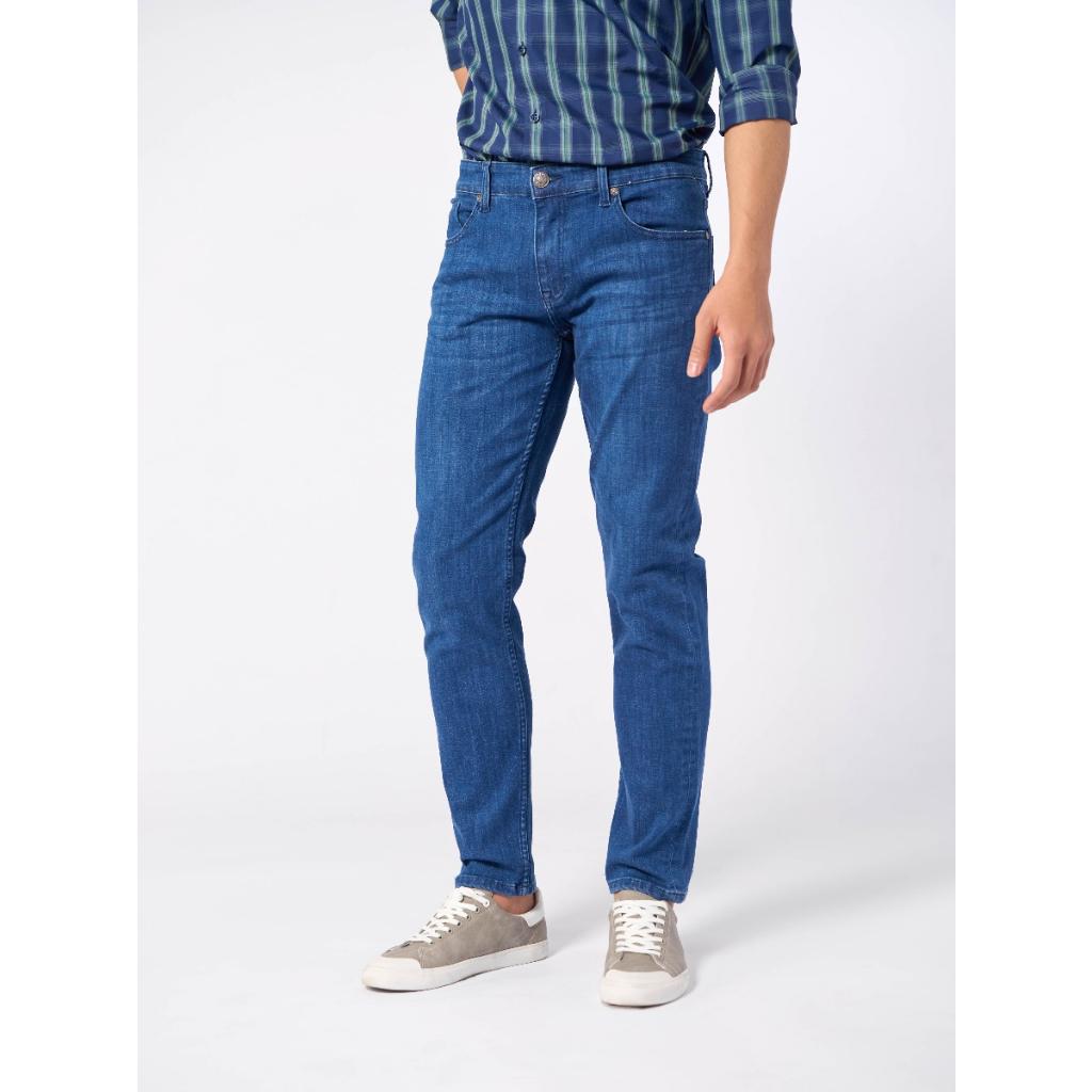 OWEN - Quần Jeans nam Owen Slimfit ống ôm trẻ trung màu xanh 221490 Quần bò nam Owen