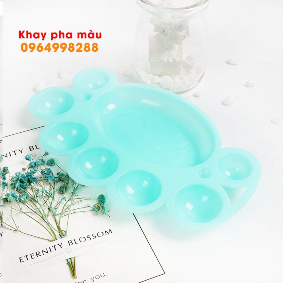 Khay pha màu hình con Cua cho các Bé thỏa sức sáng tạo như họa sĩ chuyên nghiệp