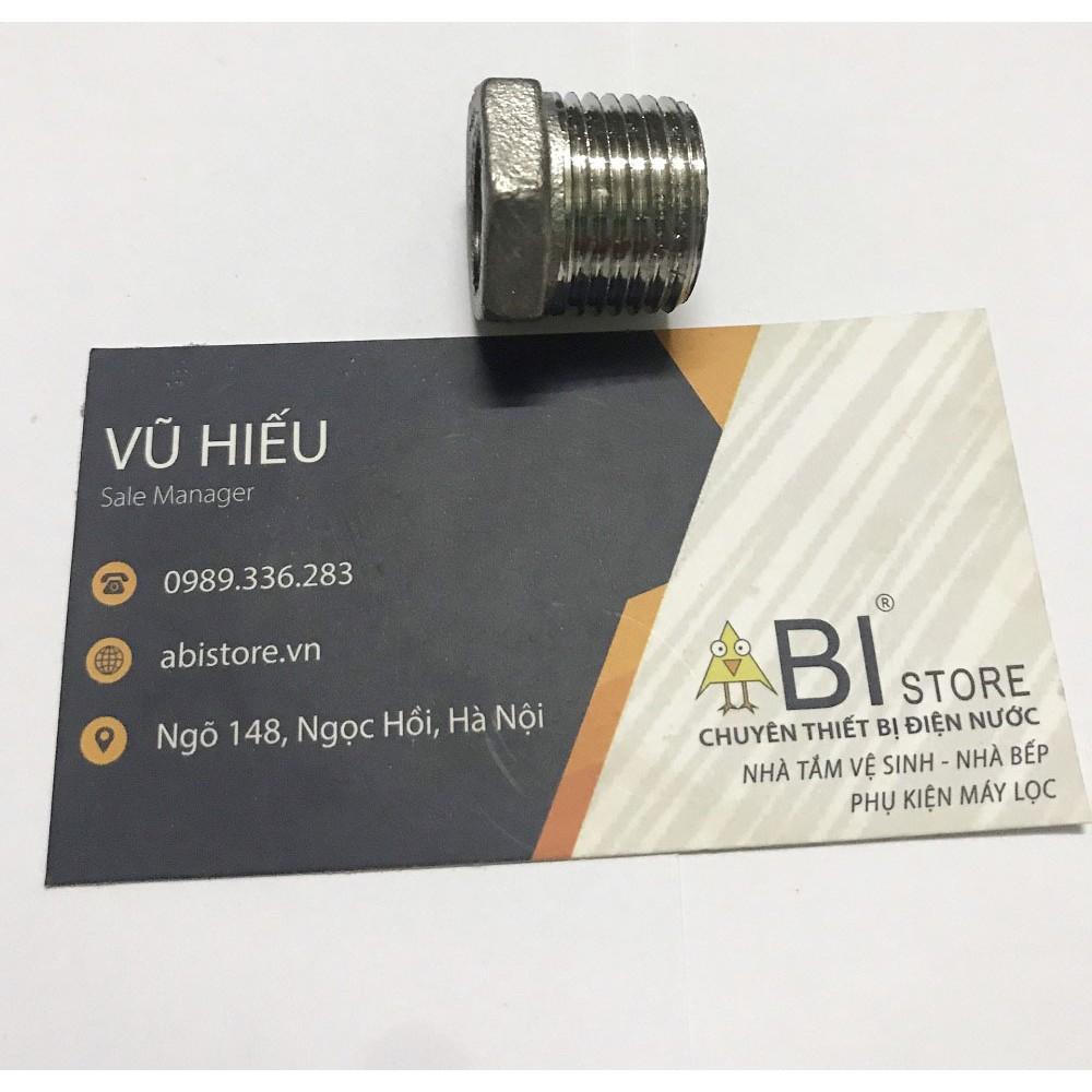 LƠ THU 1/2 3/8  INOX ĐÚC SẦN HÀNG ĐẸP GIÁ RẺ, CÀ RÁ 21 17