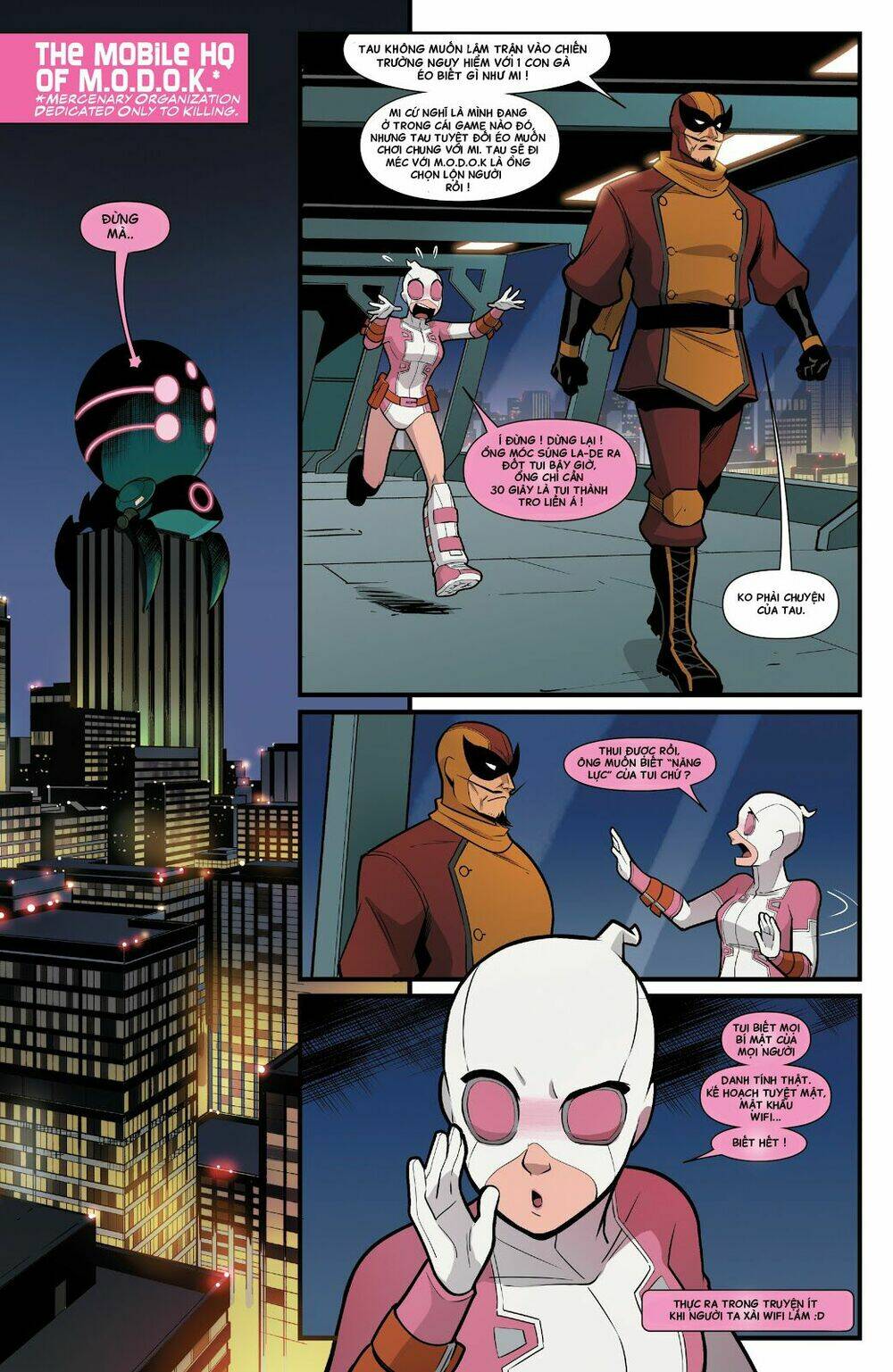 gwenpool siêu phàm chapter 3 3