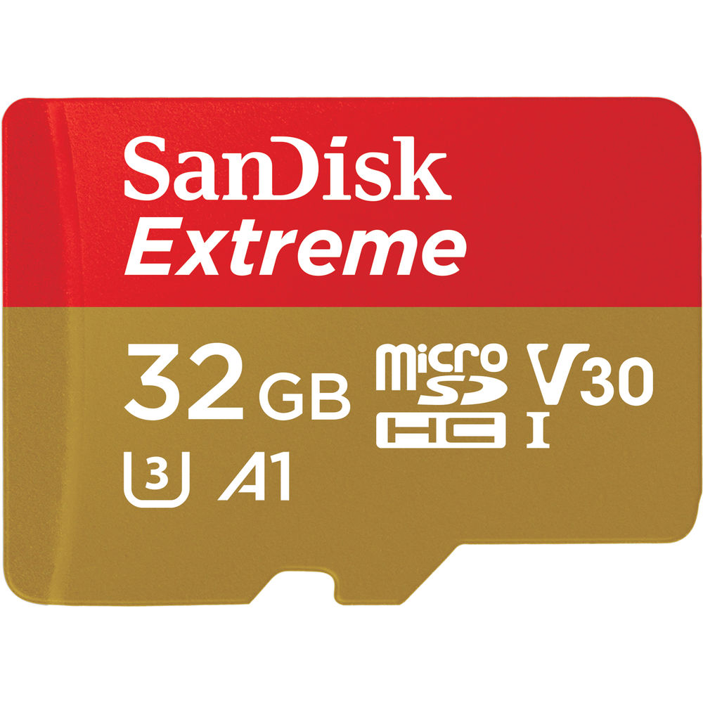 Combo Thẻ Nhớ Sandisk Micro SDHC Extreme 32Gb 100Mb/s + Adapter - Hàng Chính Hãng