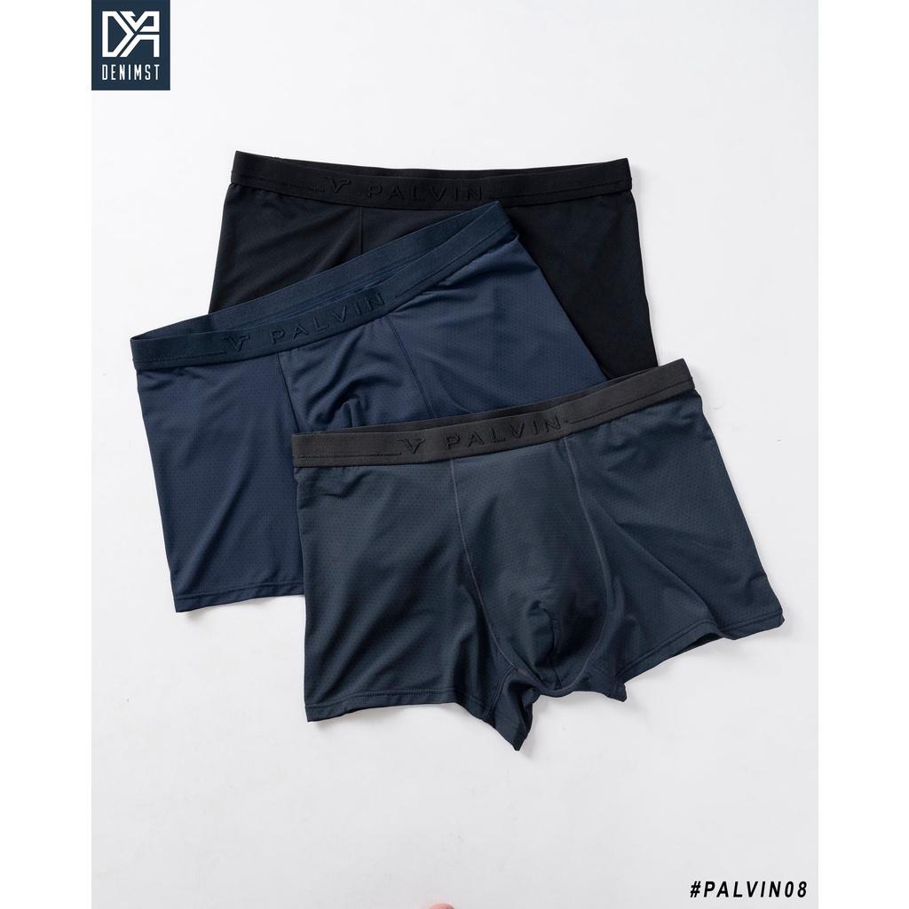 Quần Boxer Nam Cao Cấp DENIMST PV08 Chất Cotton Co Dãn 4 Chiều Có Lỗ Thoáng Khí, Dáng Slim Fit