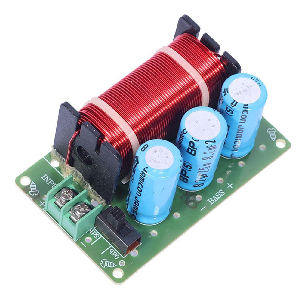 Bass Subwoofer Frequency Divider Speaker Audio Crossover Filters Board DIY