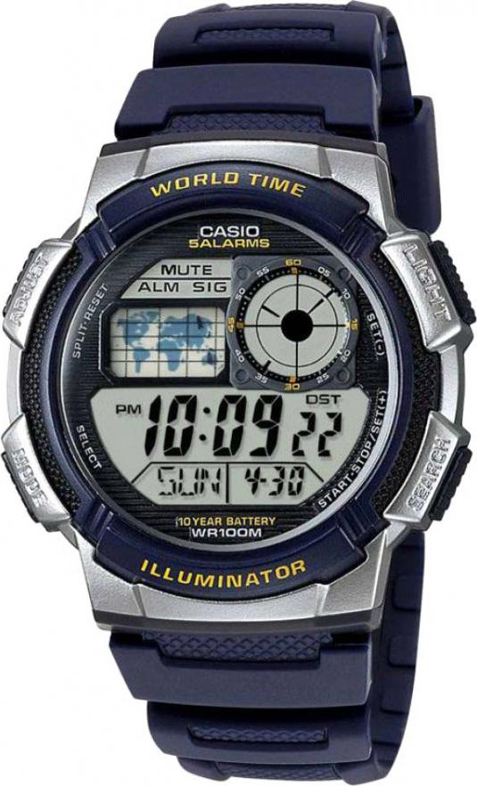 Đồng hồ nam dây nhựa Casio AE-1000W-2AVDF