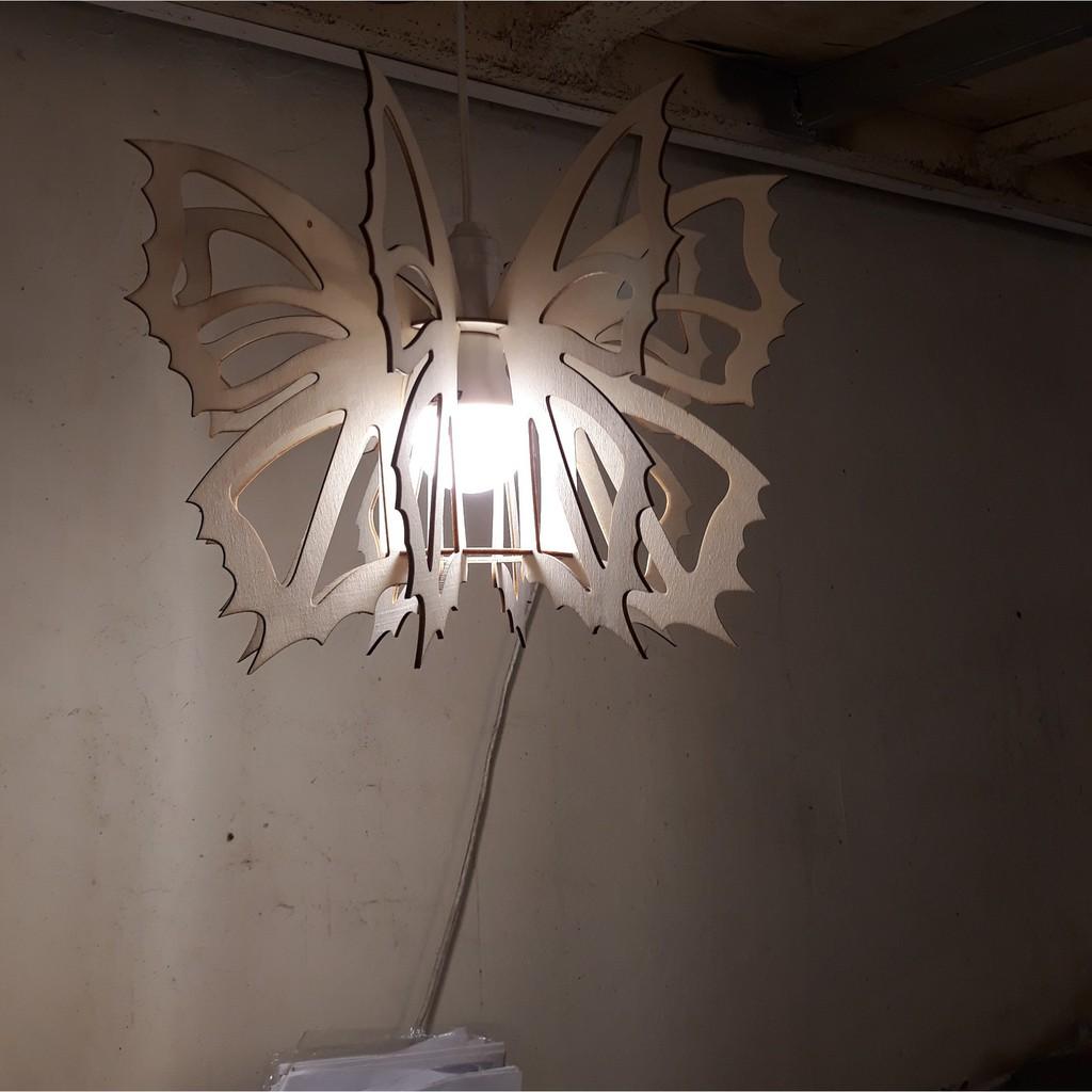 Đèn Gỗ DIY 044 đèn trang trí thả trần