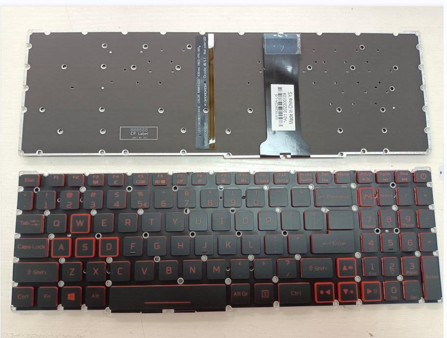 Bàn phím dành cho Laptop Acer Nitro 5 AN515 AN515-43 AN515-54 AN515-56 AN515-57 AN517-51 AN517-52 Keyboard US Backlit