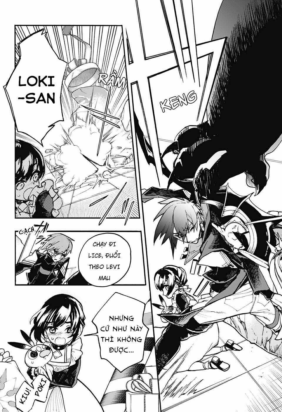 những bức họa quái dị của phù thủy chapter 16 44