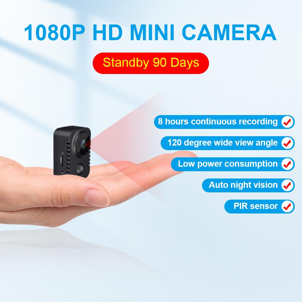 MD29 - 90 ngày Thời gian chờ phát hiện chuyển động PIR 1080p HD Máy ảnh nhỏ IR Night Vision Photo Bẫy bảo mật