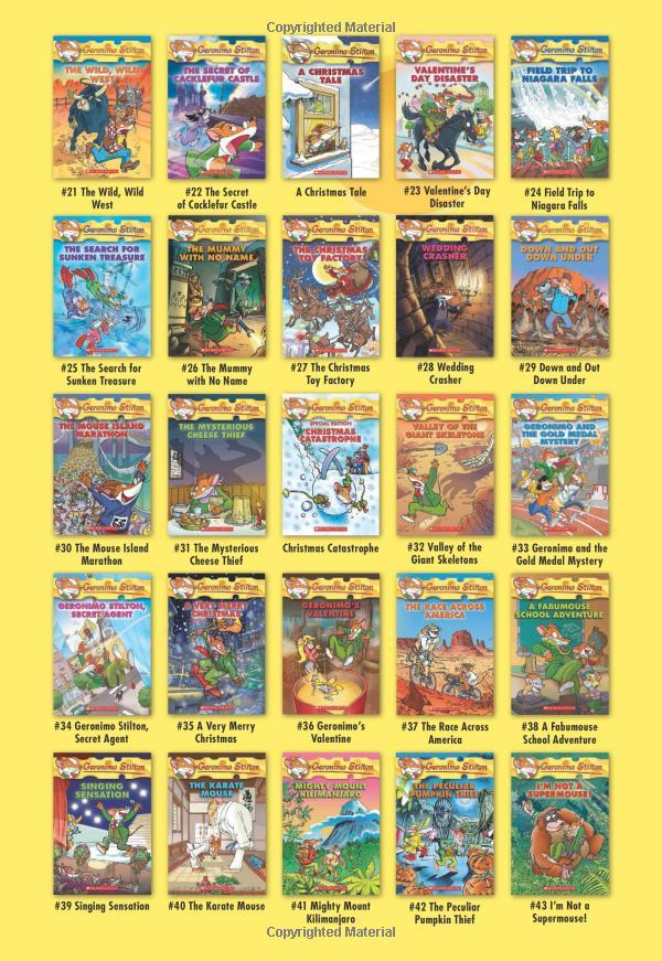Sách ngoại văn: Geronimo Stilton #61: Mouse House Hunter