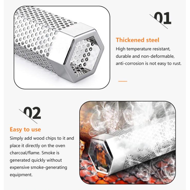Hộp BBQ SMOKER BOX - Home and Garden