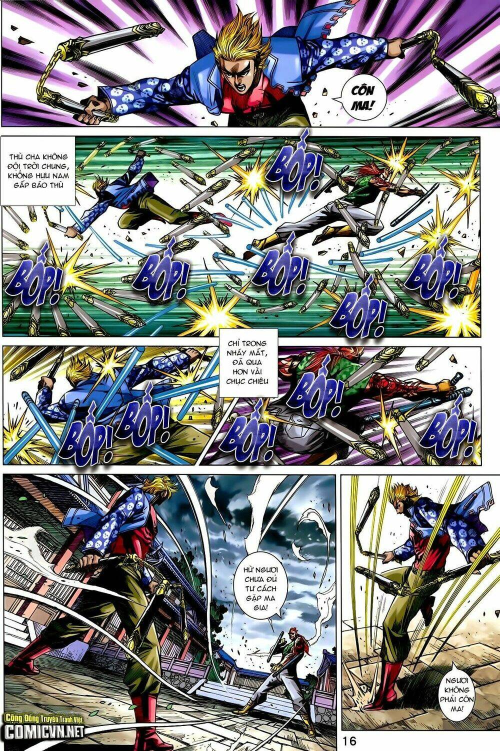 tân tác long hổ môn chapter 730 16