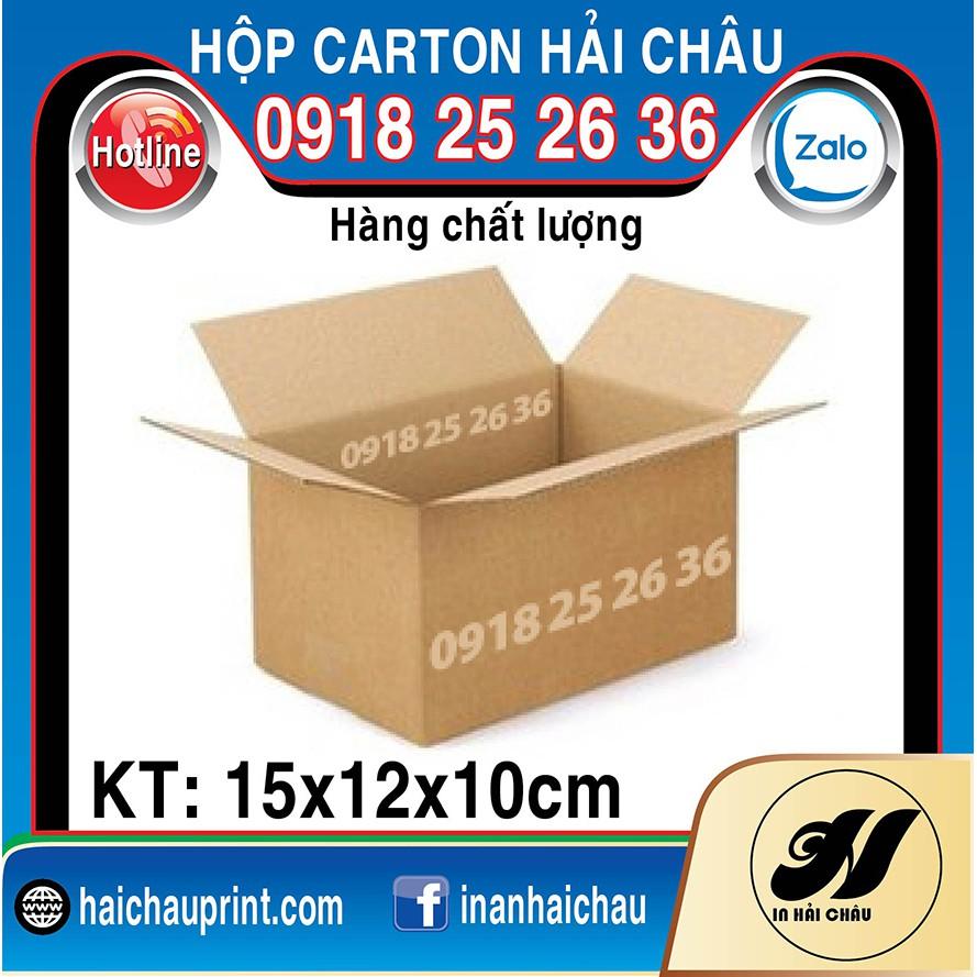 20 Hộp Carton, KT: 15x12x10cm, Hộp carton, Thùng carton, Hộp đóng hàng, Thùng đóng hàng, Hộp carton 3 lớp...