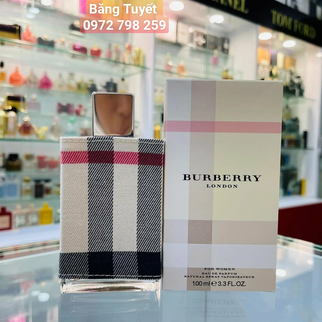 Nước Hoa Burbery London For Women Eau De Parfum 100ml