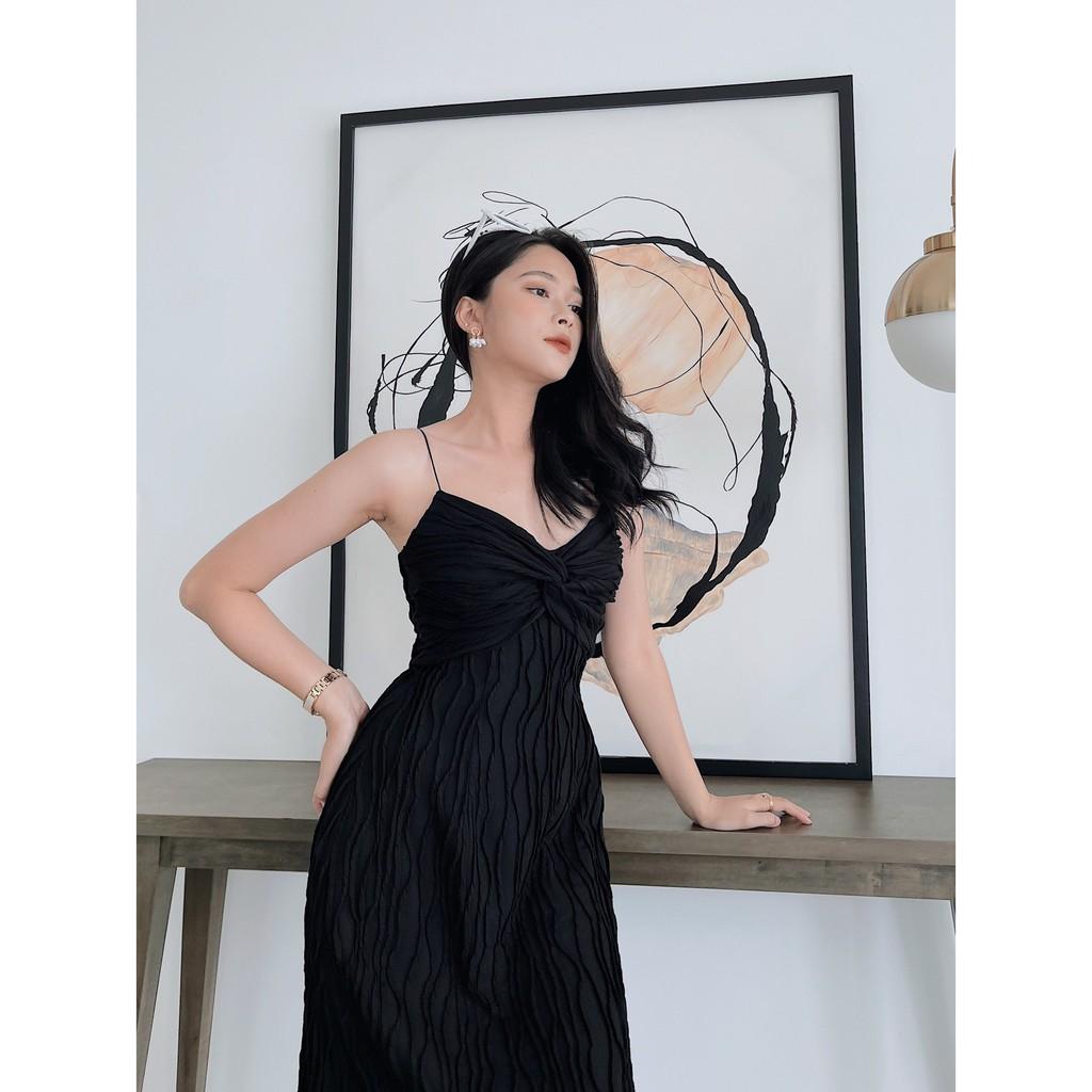 Đầm maxi dây xoắn ngực, Peace House Clothing