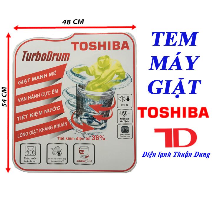 Combo 10 Tem dán Máy Giặt ngẫu nhiên