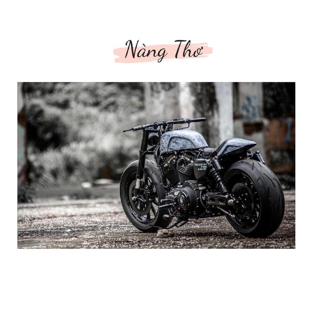 HÌNH XE MOTO DÁN TƯỜNG NHIỀU KÍCH THƯỚC_THIẾT KẾ NÀNG THƠ