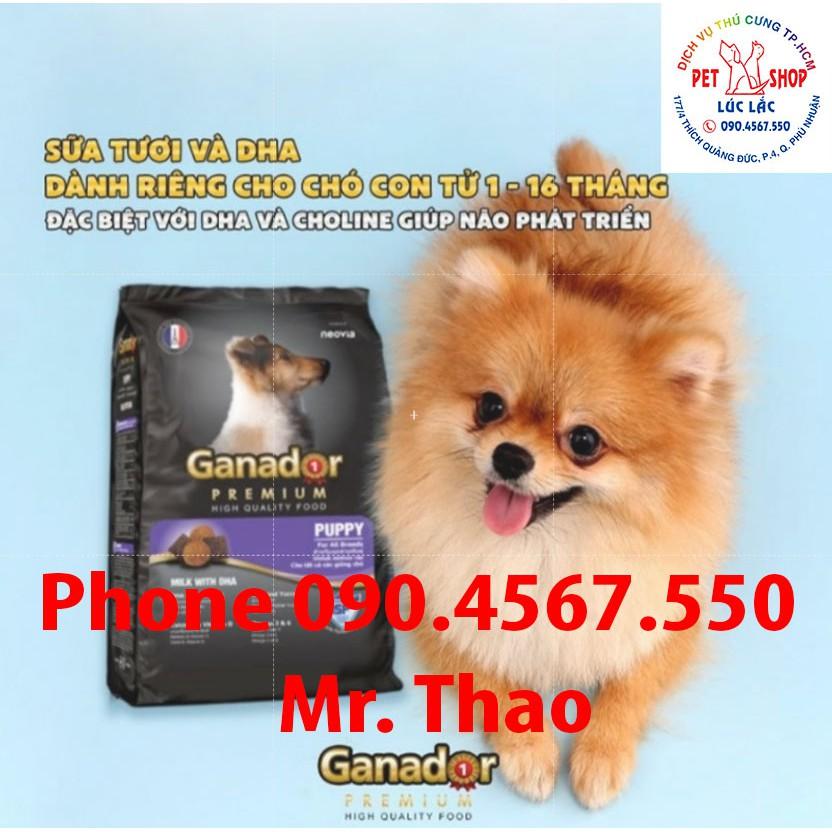 [20KG] Thức ăn cho chó con Ganador vị sữa &amp; DHA - Ganador Milk &amp; DHA 20KG