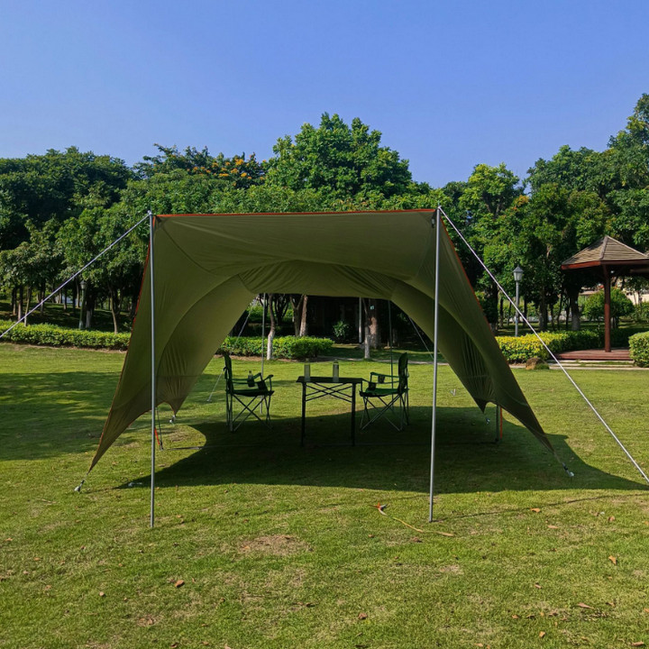 Mái Che Ô Tô, Lều Cắm Trại Mái Vòm Vinyl Harpy Cao Cấp - Home and Garden