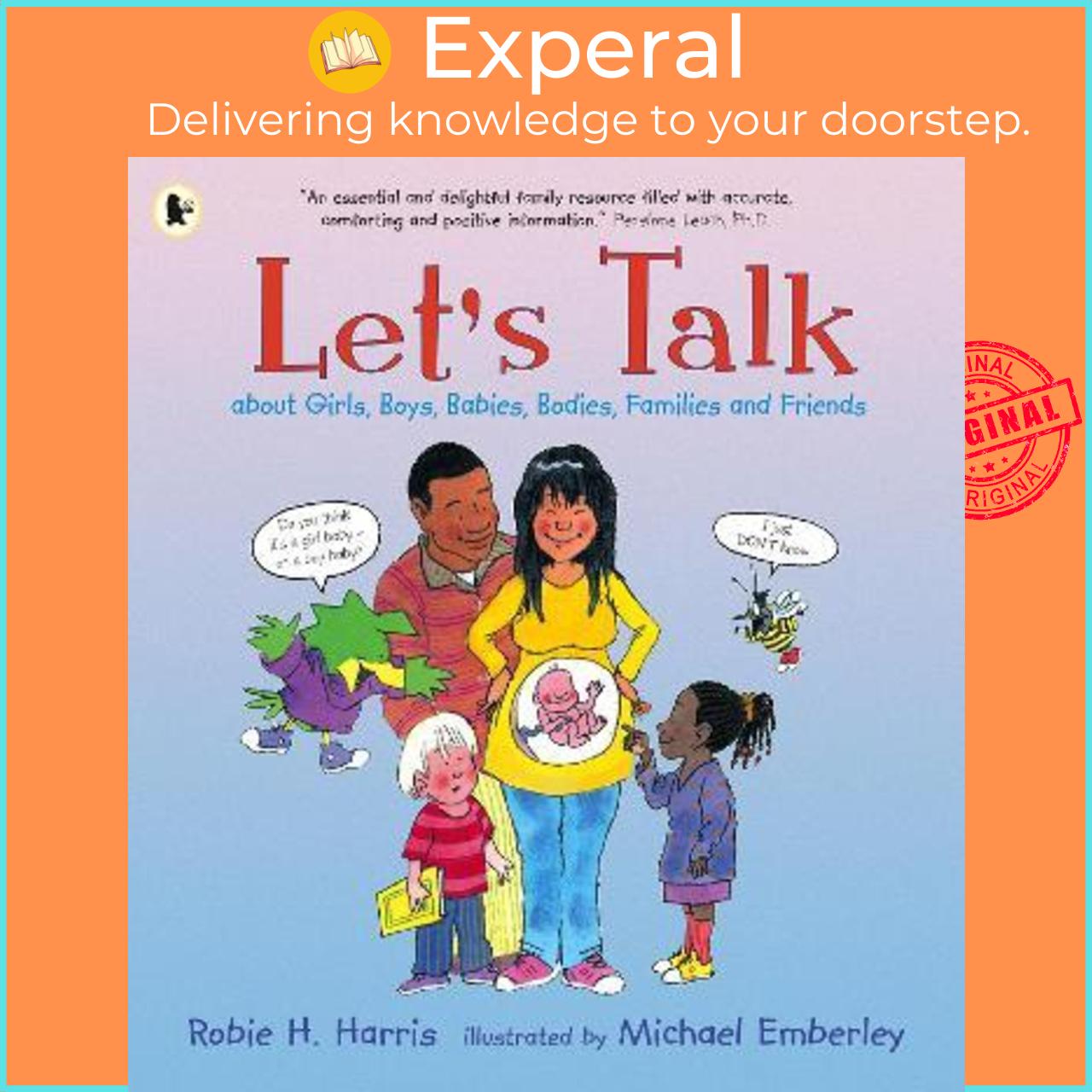 Sách - Let's Talk About Girls, Boys, Babies, Bodies, Families and Friends by Robie H. Harris (UK edition, paperback)