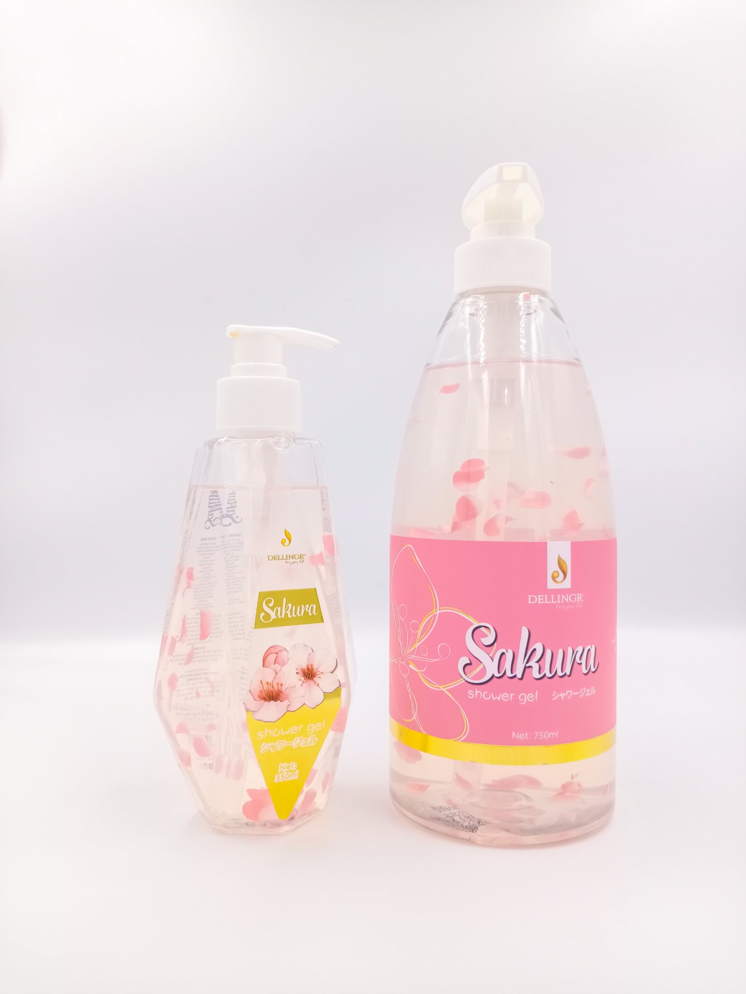 Sữa tắm hoa anh đào Sakura thơm mềm mịn quyến rũ lưu hương 750ml