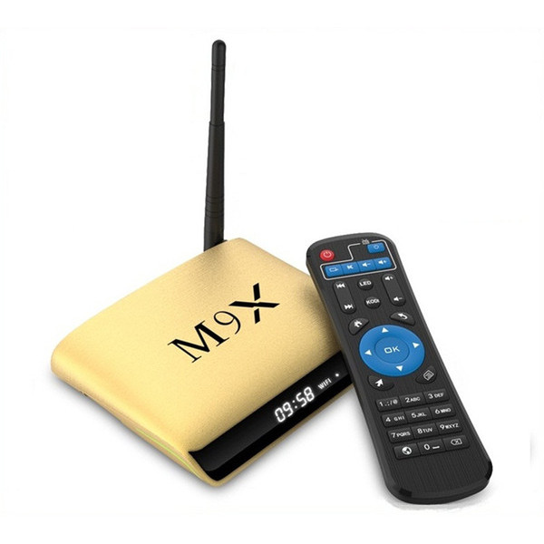 Android TV Box M9X M2 Gold ( hàng nhập khẩu)