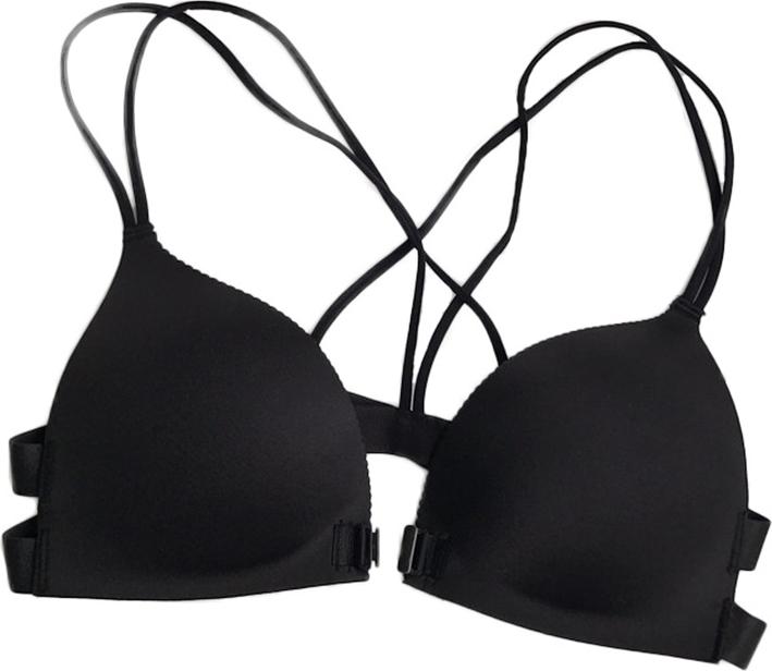 Áo Bra Đúc Su Dây Chéo Cài Trước - AO59