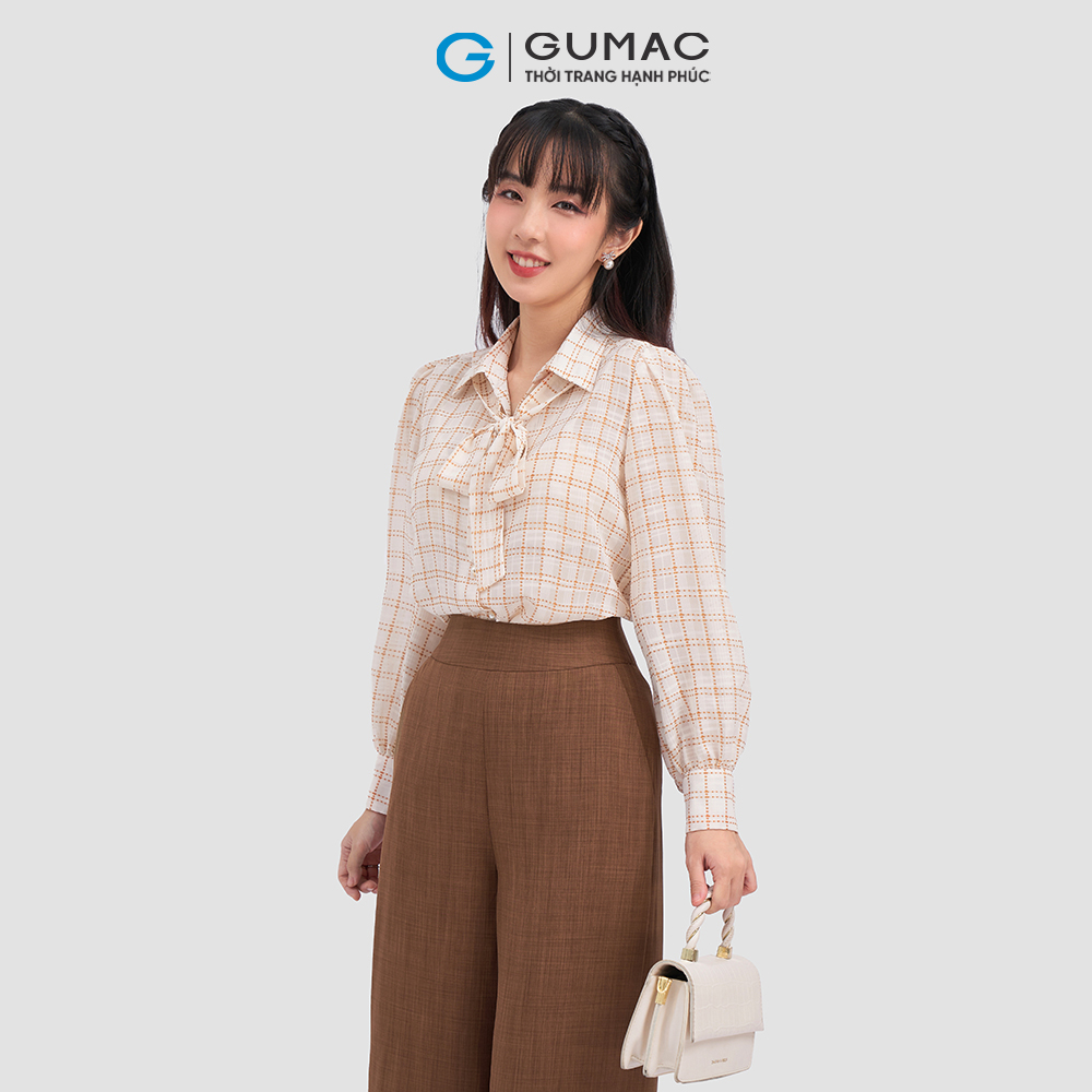 Quần ống rộng thời trang GUMAC QC11002