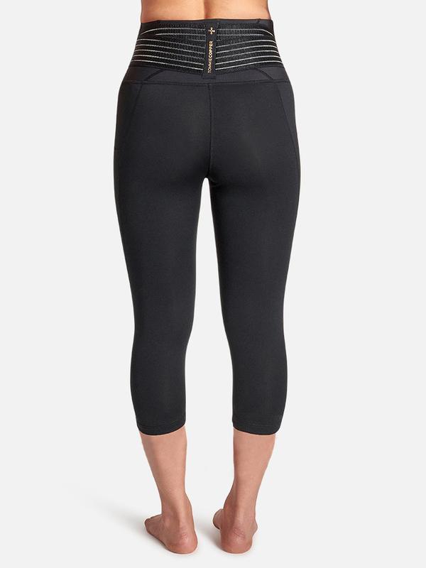 Quần Legging Lửng Tommie Copper Women's Pro-Grade Lower Back Support Capri with Adjustable Straps - SIZE M