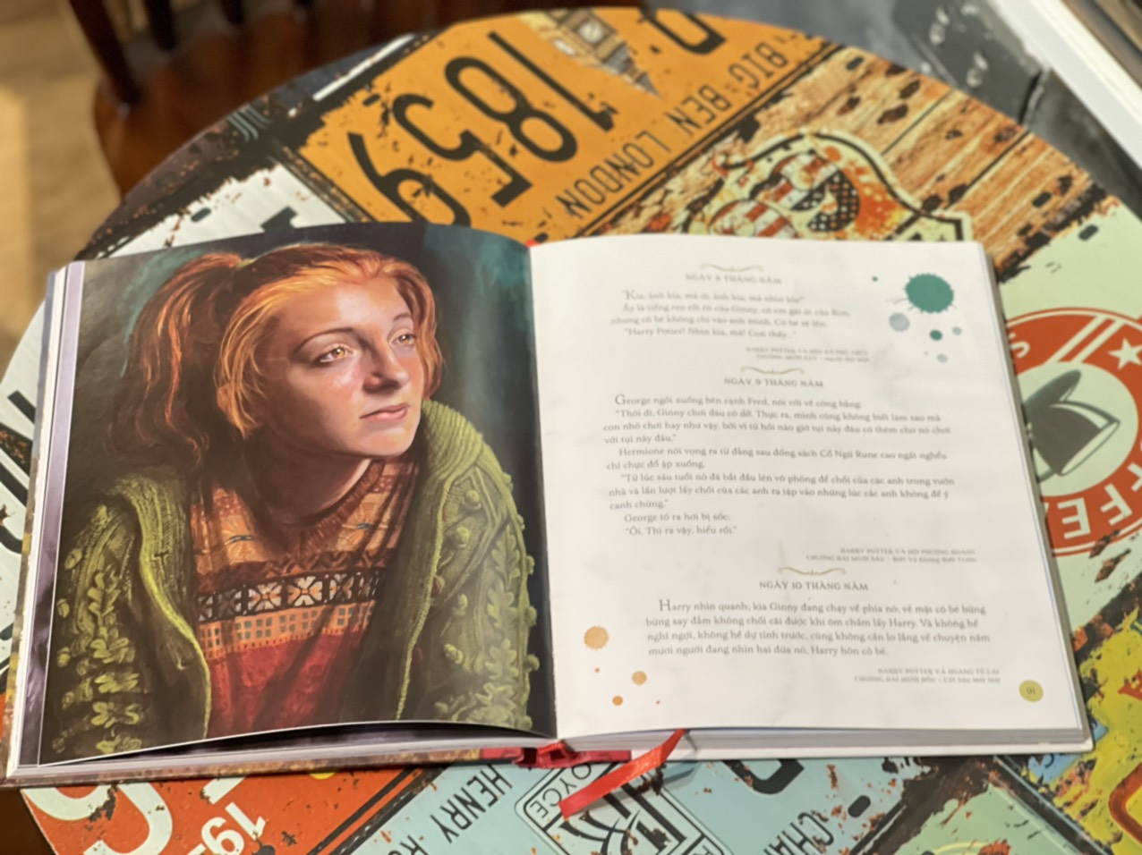HARRY POTTER - MỘT NĂM TRÀN NGẬP DIỆU KỲ - J.K.Rowling - Jim Kay minh họa – Nxb Trẻ
