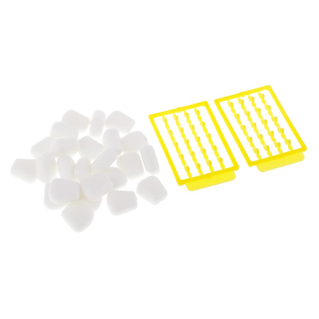 24pcs Floating Pop Up Corn Lures and 2pcs Boilie Stoppers for Carp Fishing