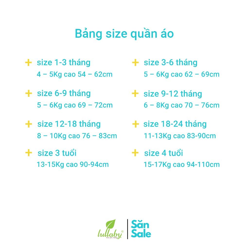Đồ bộ Lcho bé gái NH80B Trắng