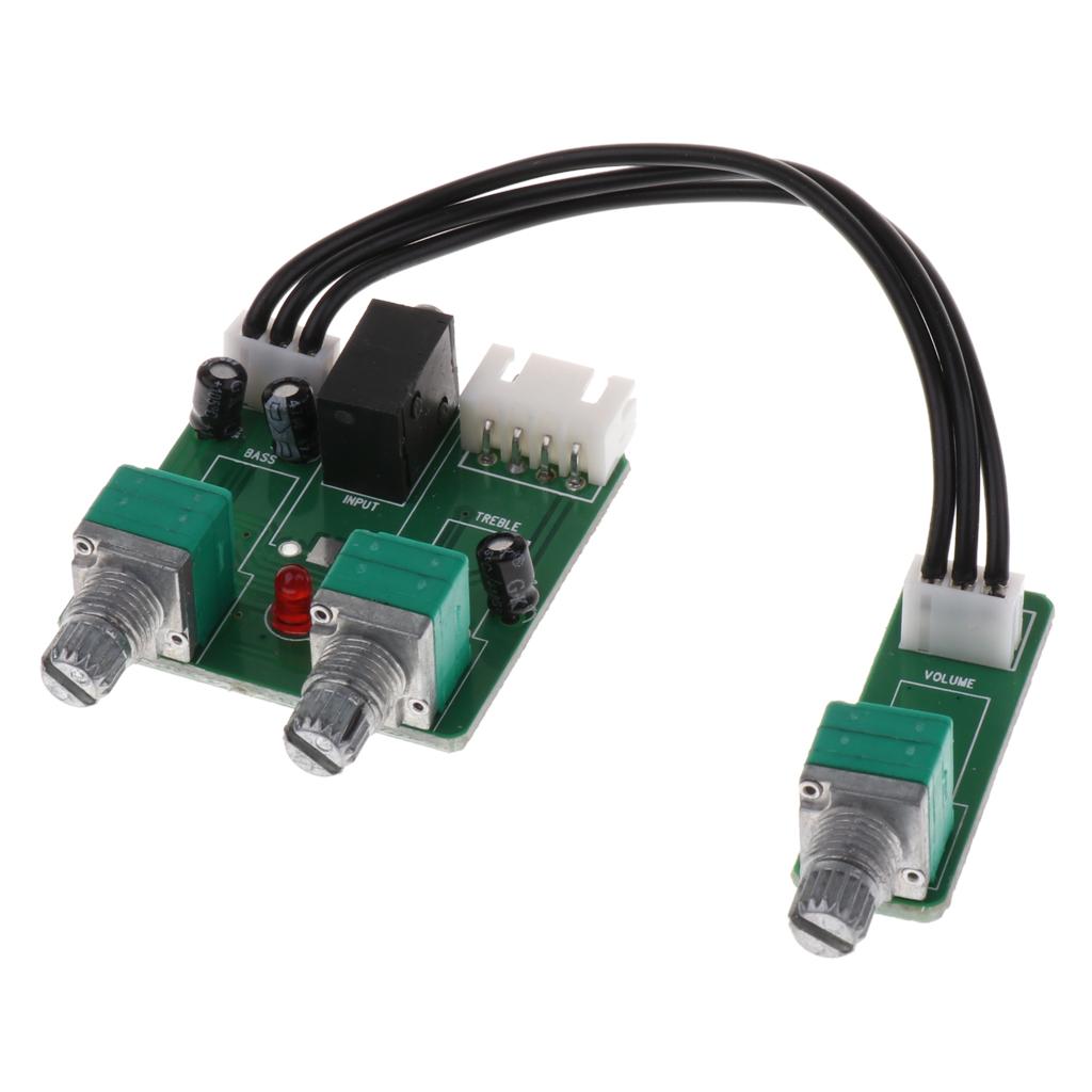 Tập & Tone Preamp Bán Bộ cho Phần Guitar Phụ Kiện Đen