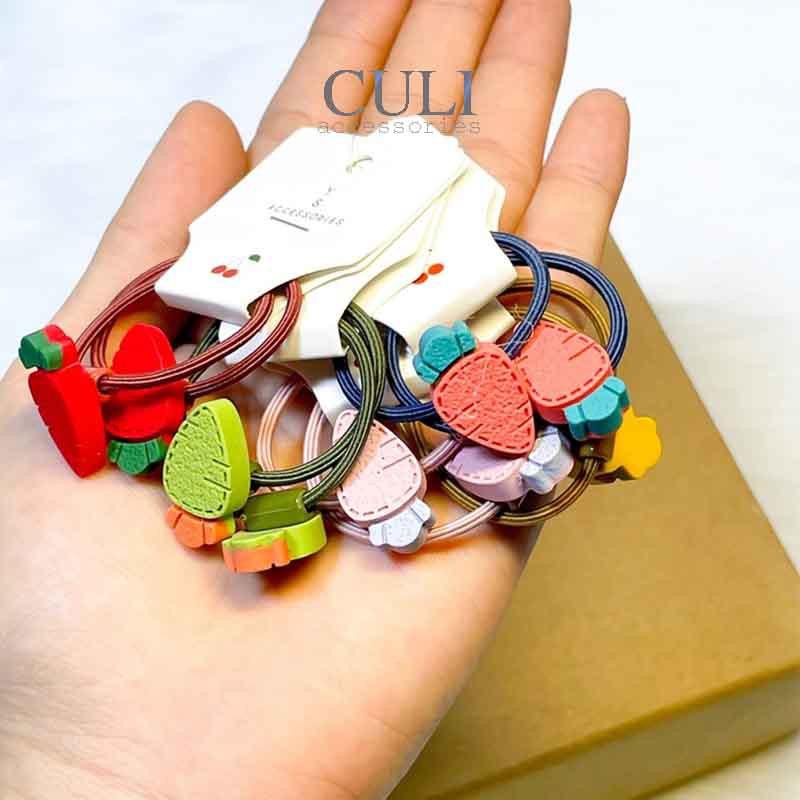 Set cột tóc hoạt hình, nhiều hình - màu siêu đáng yêu cho Bé gái