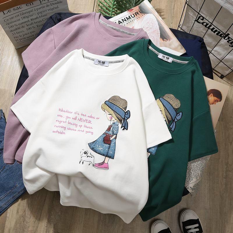 Áo thun Tay Lỡ Unisex Freesize từ 40-70kg