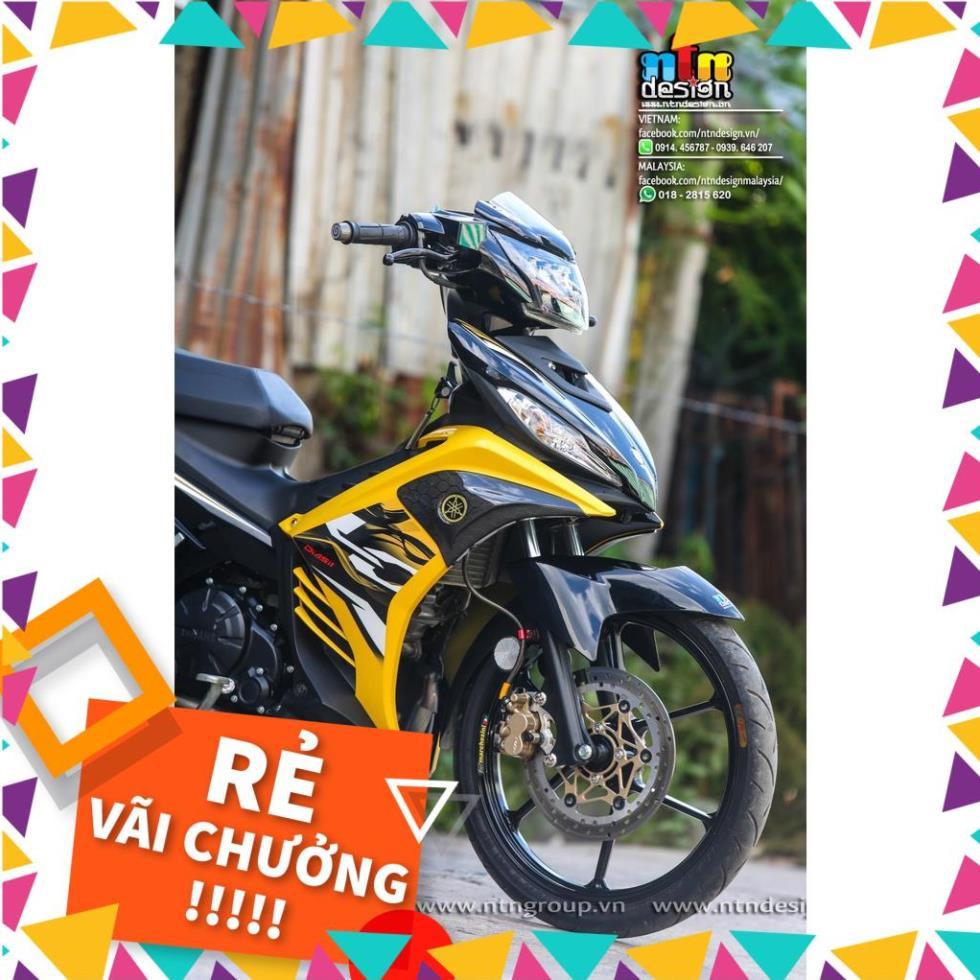 Tem Rời Exciter 135 Mẫu LC 2021 Zin Vàng Đen Trắng