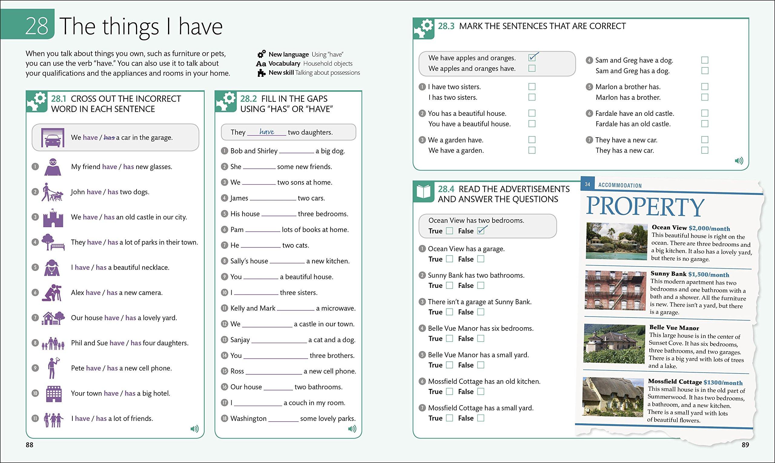 [Hàng thanh lý miễn đổi trả] Sách English for Everyone Practice Book Level 1 Beginner