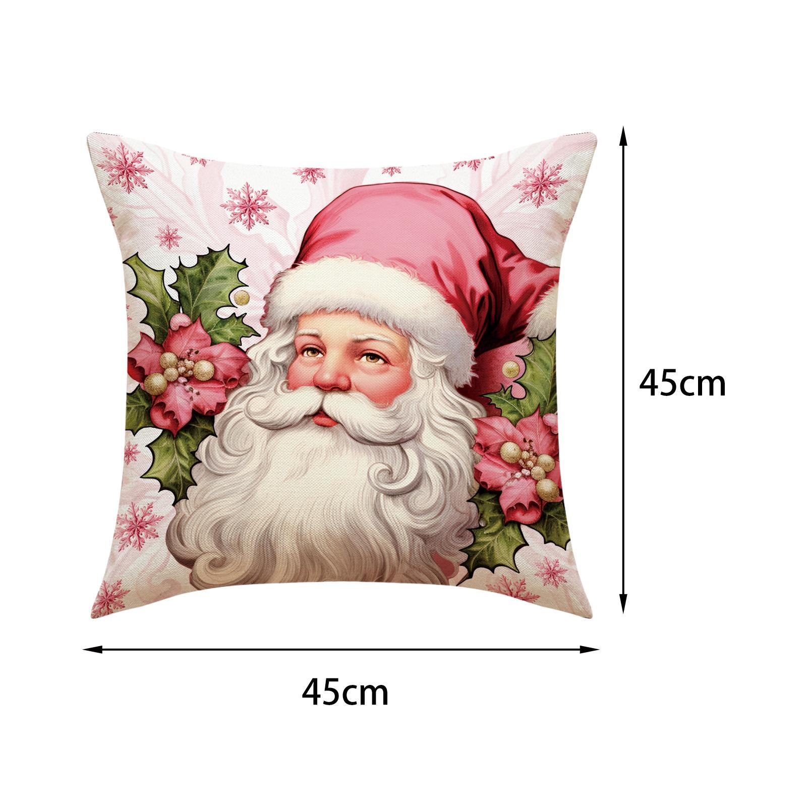 Christmas Throw Pillow Covers Throw Pillows Cases for New Year Farmhouse Bed