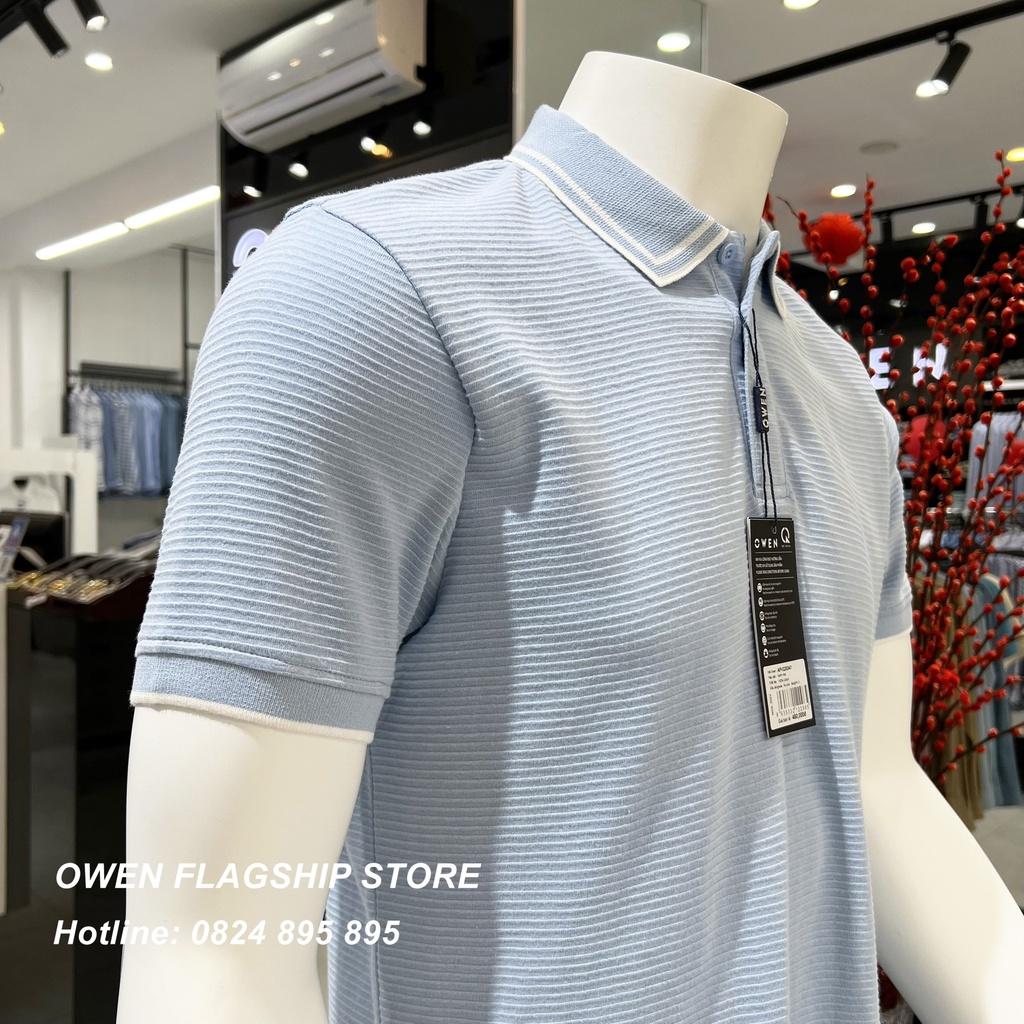 Áo Polo nam Owen chất Cotton thấm hút mồ hôi thoáng mát Mã APV220347