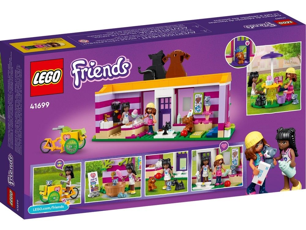 LEGO FRIENDS Tiệm cà phê thú cưng dễ thương 41699