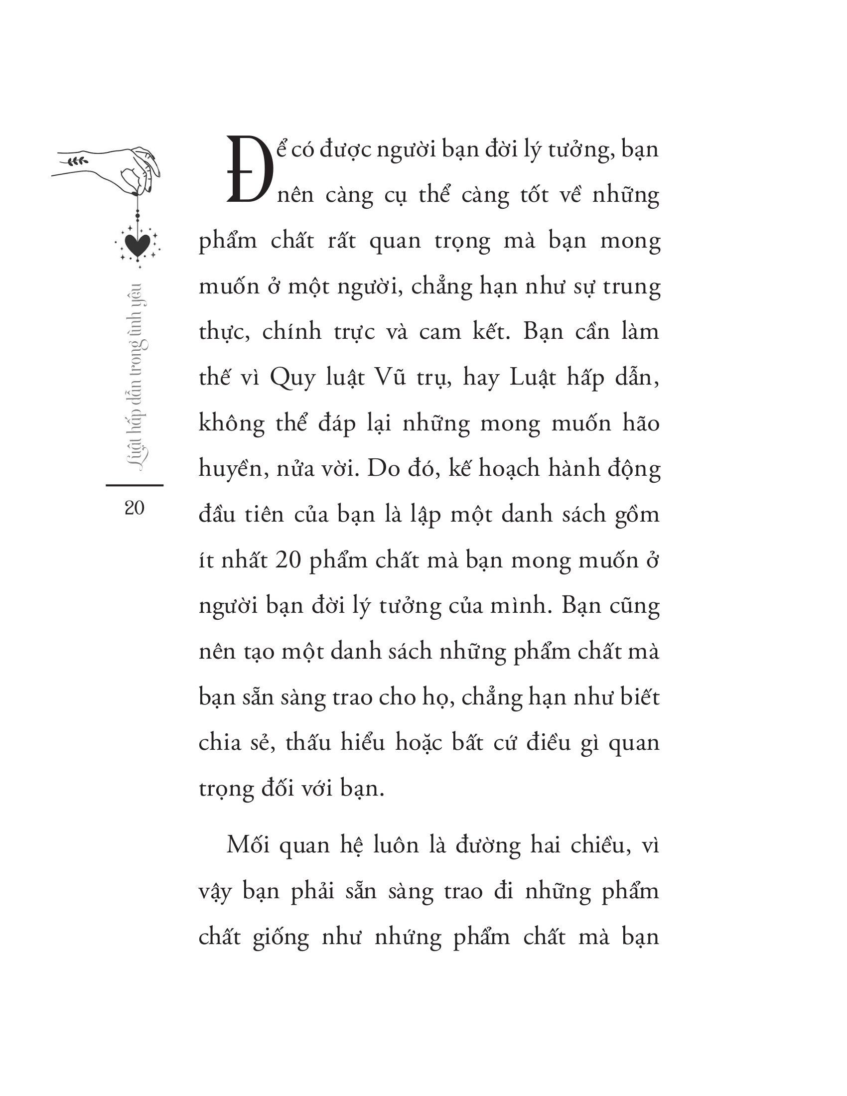 Luật Hấp Dẫn Trong Tình Yêu