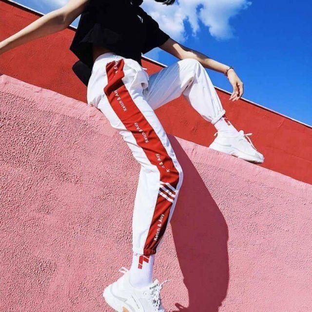 Quần jogger viền (kèm video hình thật